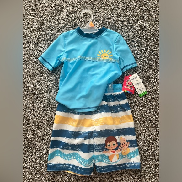 Cocomelon Swim top and swimming trunks - Picture 1 of 1